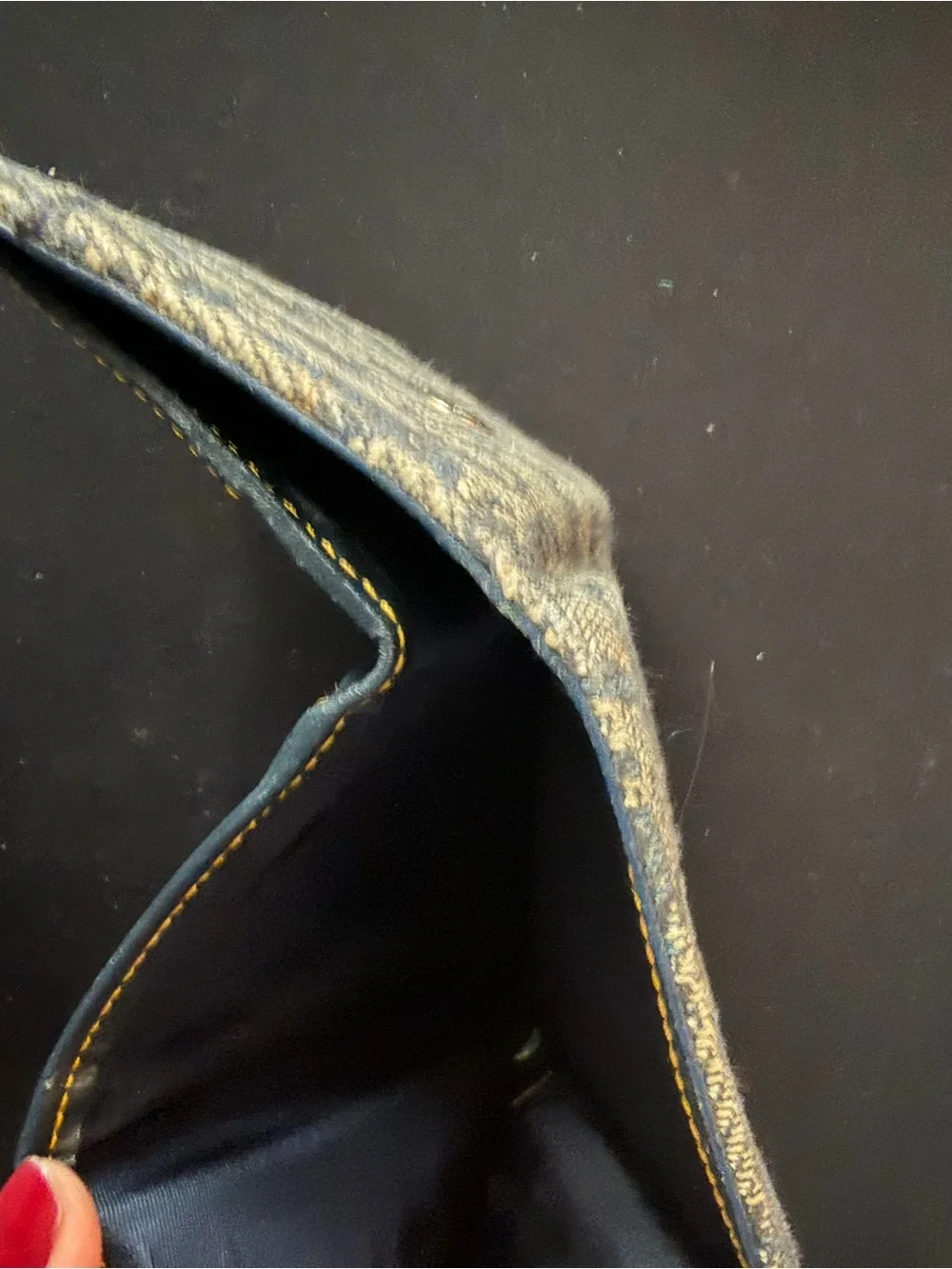Authentic Vintage Dior Trotter Saddle Wallet